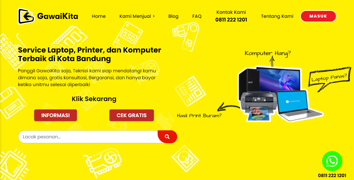 Gawaikita Website Pages